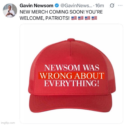 Communist clown Gavin Newsom, forget it! | image tagged in democrat party,communist,marxism | made w/ Imgflip meme maker