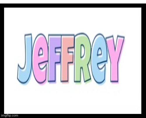 Jeffrey Blank Meme Template