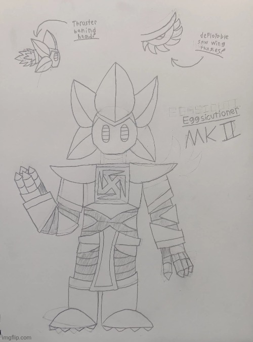 EGGSICUTIONER MK II / MECHANICAL ANGEL | made w/ Imgflip meme maker