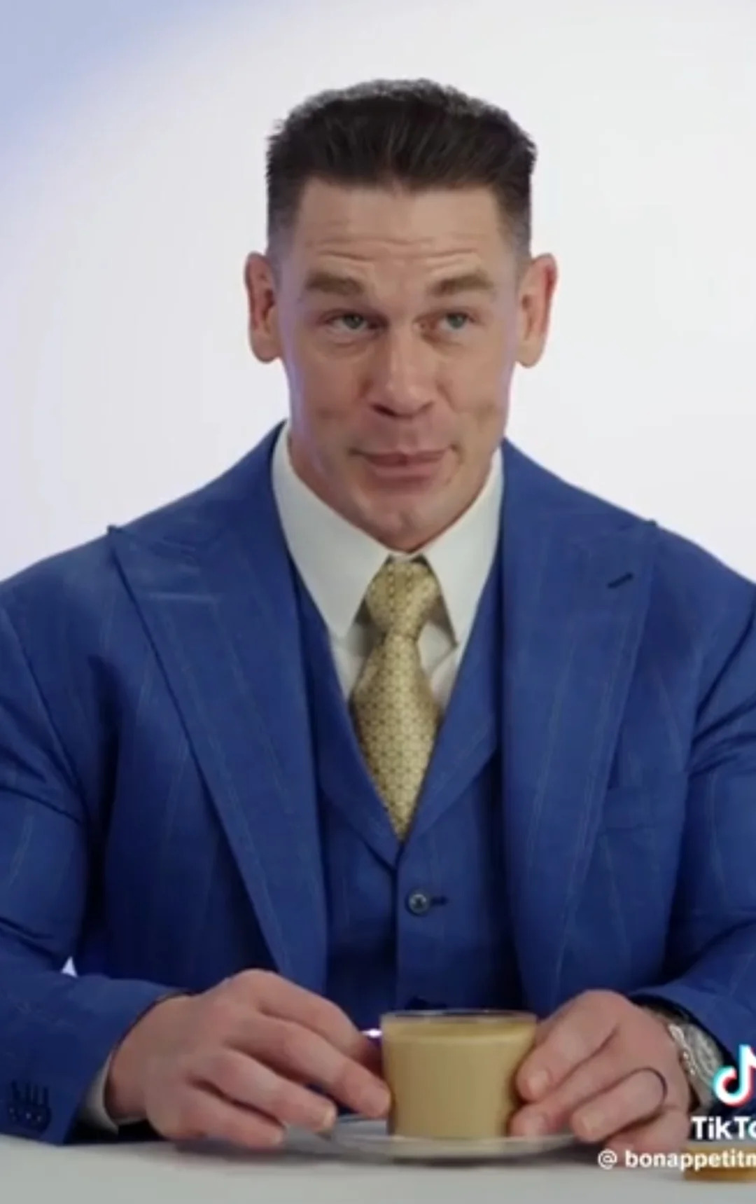 High Quality John Cena - Milk Forward Blank Meme Template