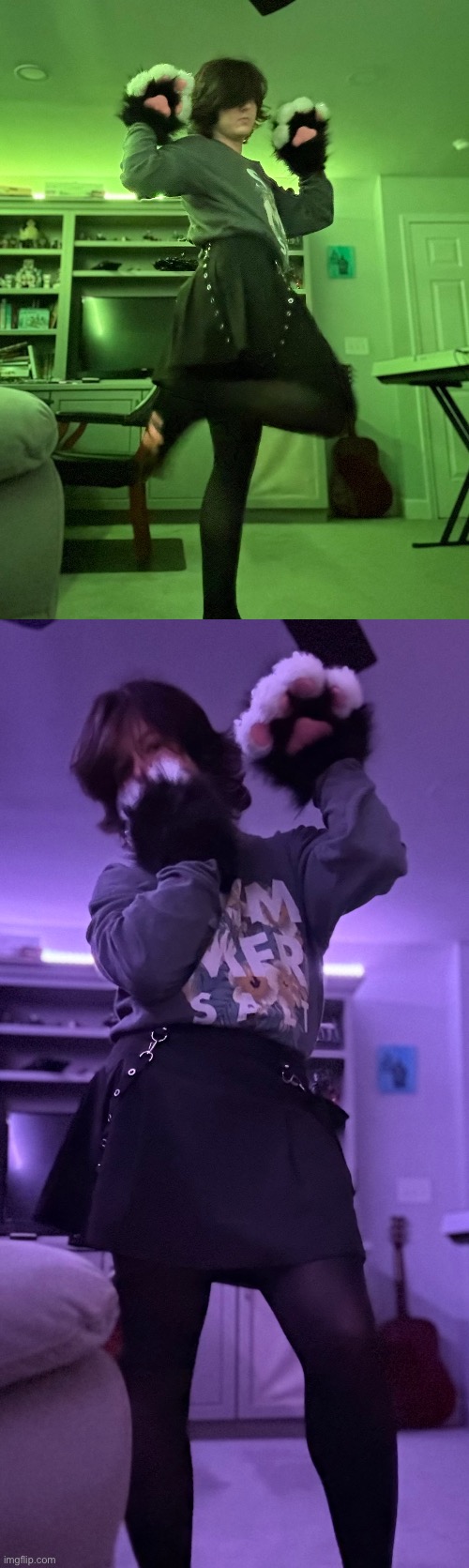 go ahead, tell me to kms, i love these clothes :3 | made w/ Imgflip meme maker