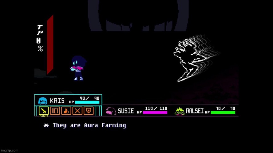 Aura farm deltarune | image tagged in aura farm deltarune | made w/ Imgflip meme maker