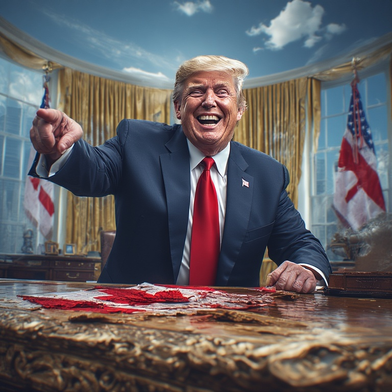 canada losers trump winner Blank Meme Template