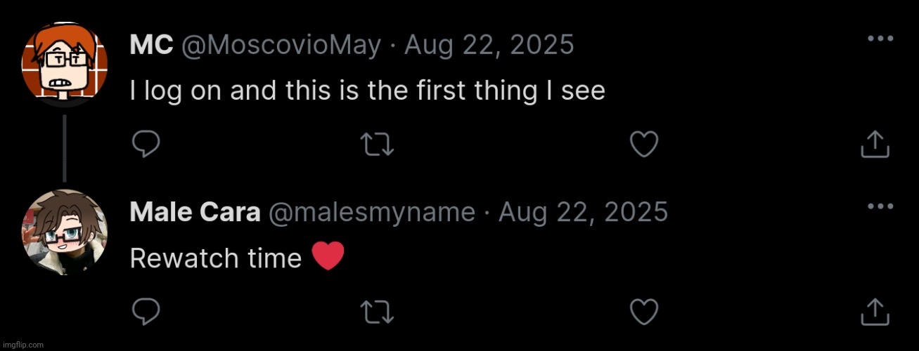 POV: MC sees 9geor3 on Bluranth | image tagged in mc,male cara,moscovio may,9geor3,bluranth,rewatch time | made w/ Imgflip meme maker