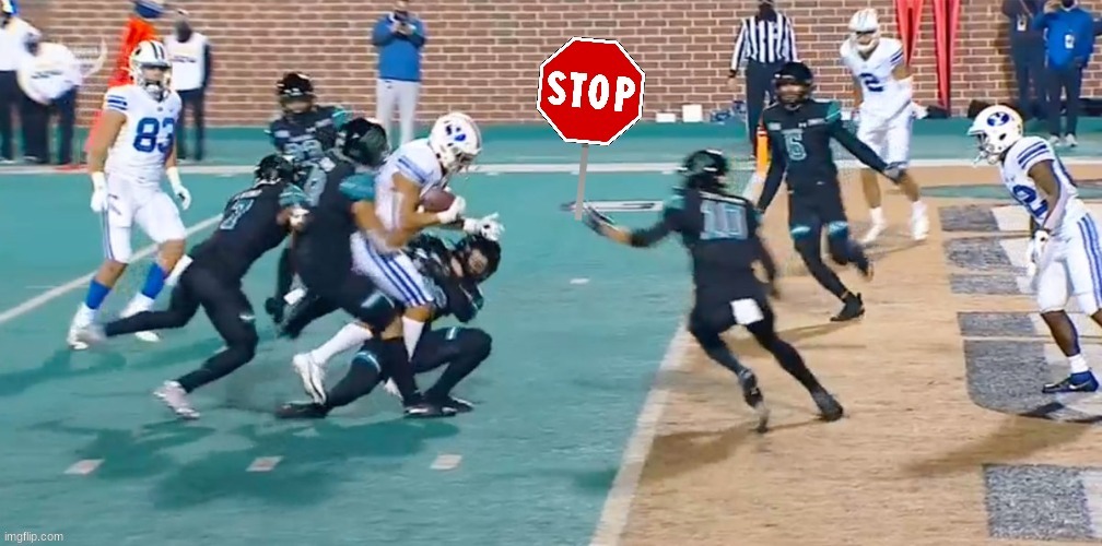 BYU Coastal Carolina meme | image tagged in memes,college football,football,byu,sports,funny memes | made w/ Imgflip meme maker