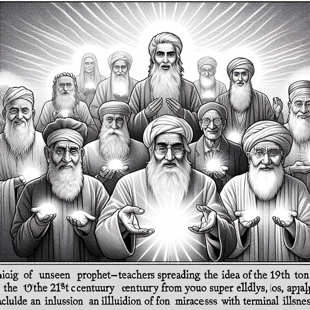 Errant prophet-teachers of 19th to 21st century AD, {A time for Blank Meme Template