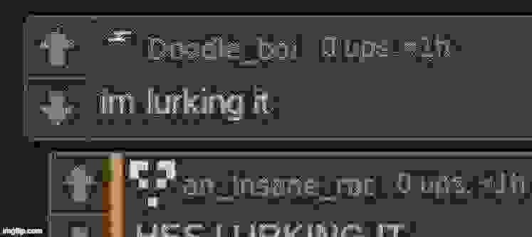 im lurking it | image tagged in im lurking it | made w/ Imgflip meme maker