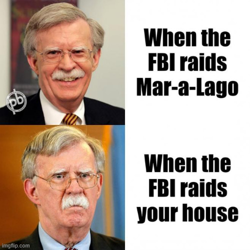 When the FBI raids | image tagged in when the fbi raids,more to come | made w/ Imgflip meme maker