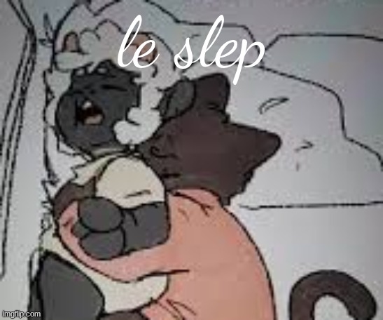 Gonna go to bed in a bit. | le slep | made w/ Imgflip meme maker
