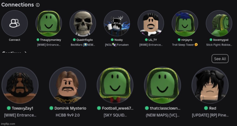 What is this green avatar shit about | made w/ Imgflip meme maker