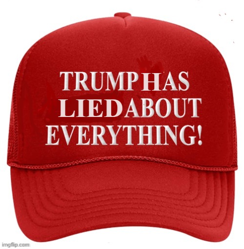New MAGA Merch | H; LIED | image tagged in new maga merch,mad hatters cult,burnt the old one,liar liar hats on fire,promises broken,maga mendacity | made w/ Imgflip meme maker