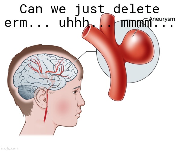 Can we just delete erm... uhhh... mmmm... | made w/ Imgflip meme maker