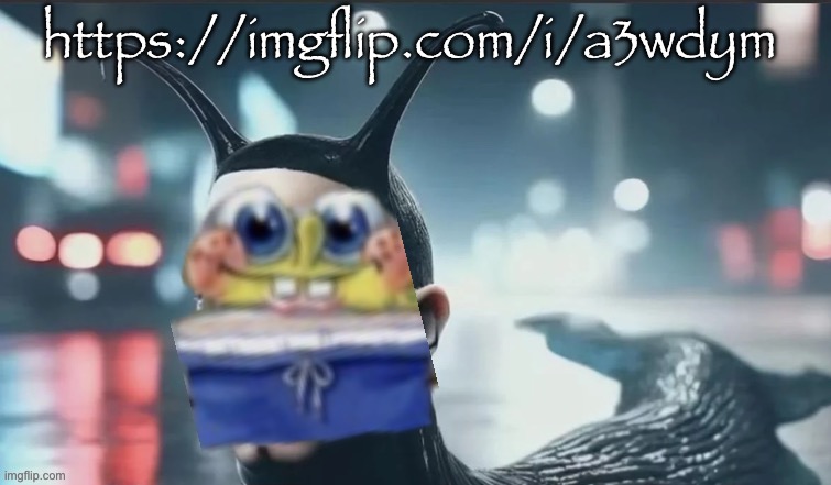 wdym | https://imgflip.com/i/a3wdym | image tagged in slugbob | made w/ Imgflip meme maker