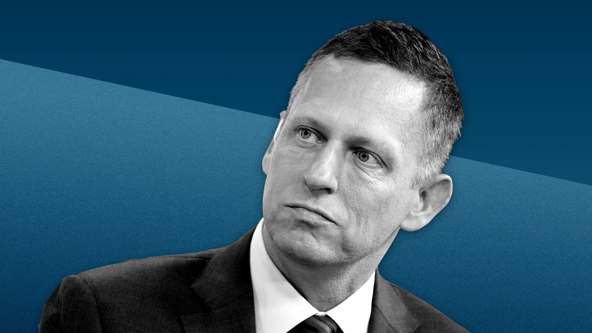 Peter Thiel. Trump gave him all your info, financial, medical & Blank Meme Template