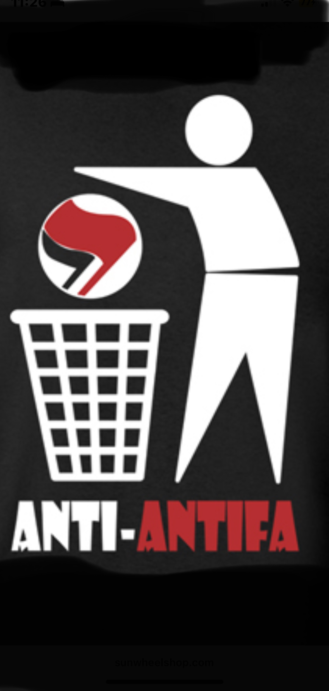 Anti Antifa Blank Meme Template