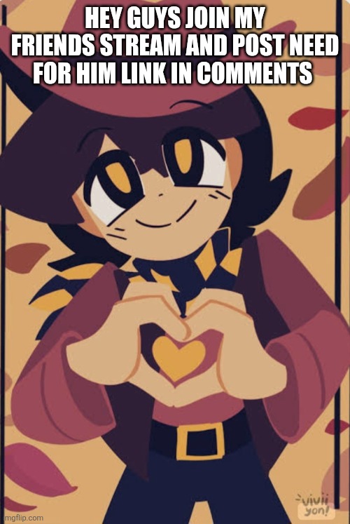 Wholesome clover | HEY GUYS JOIN MY FRIENDS STREAM AND POST NEED FOR HIM LINK IN COMMENTS | image tagged in wholesome clover | made w/ Imgflip meme maker