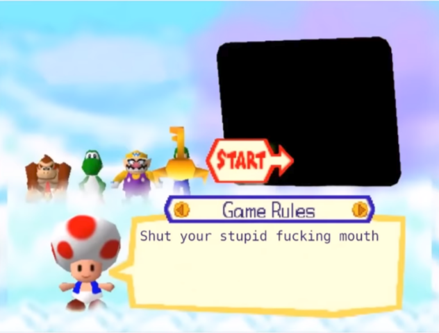 Shut your stupid mouth Blank Meme Template