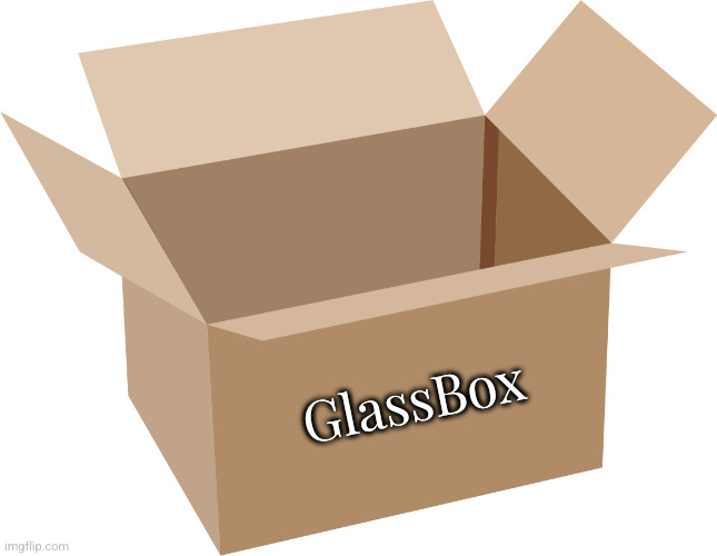 Box Of glasses | GlassBox | image tagged in box | made w/ Imgflip meme maker