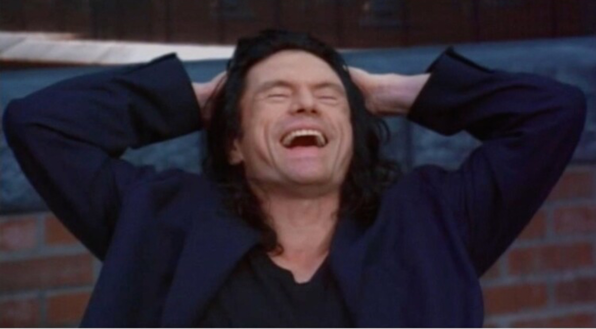 Wiseau Blank Meme Template
