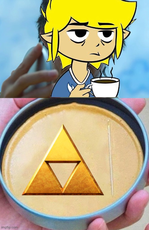ZELDA I GOT THE FREAKING MONA LISA | image tagged in squid game honeycomb | made w/ Imgflip meme maker