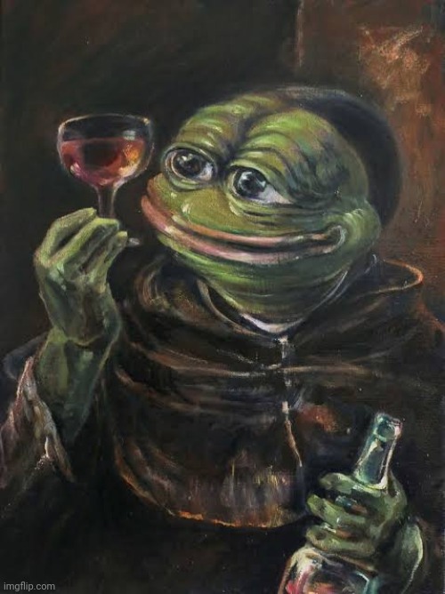 Drunk frog Blank Meme Template