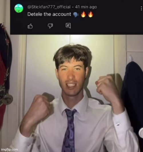 detele the account | image tagged in detele the account | made w/ Imgflip meme maker