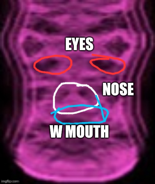 EYES NOSE W MOUTH | made w/ Imgflip meme maker