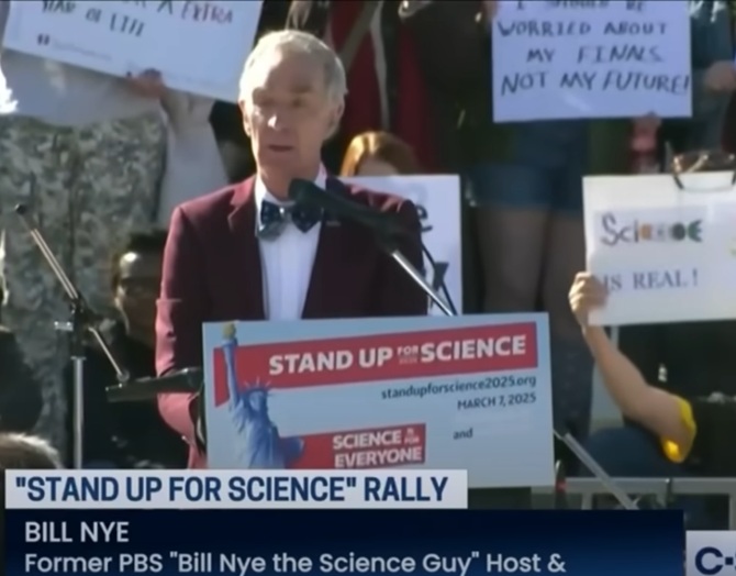 High Quality Bill Nye Stand Up For Science Blank Meme Template