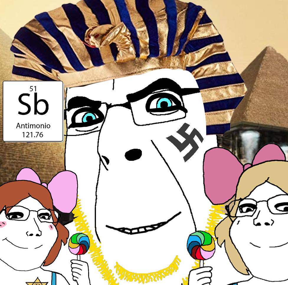 Antimony soyjak Blank Meme Template