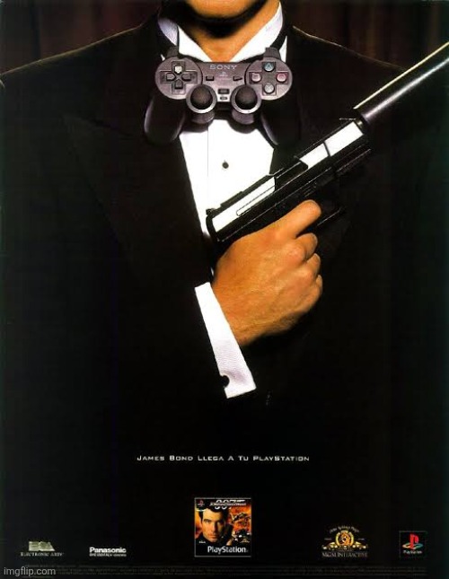 an ad for 007 James Bond on the PS2 | made w/ Imgflip meme maker
