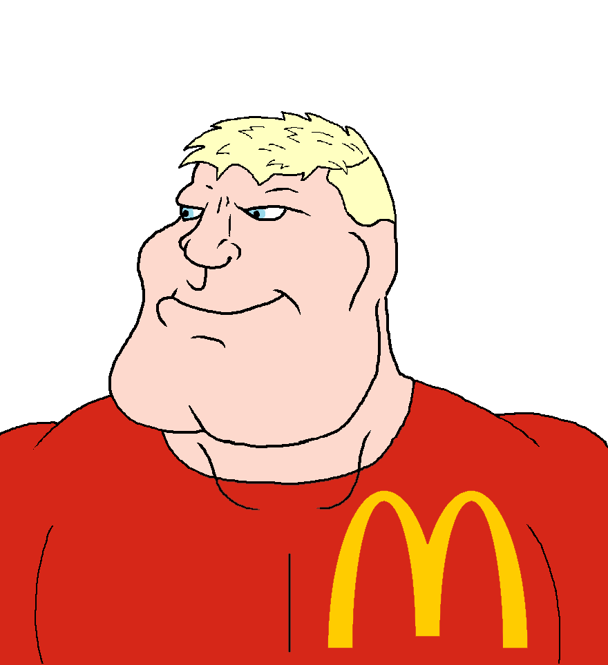 Chad mcdonalds wojak Meme Template