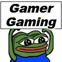 Gamer Gaming | Gamer
Gaming | image tagged in pepe holding sign | made w/ Imgflip meme maker