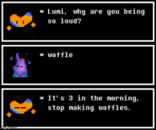 Is Lumi justified in this situation? | made w/ Imgflip meme maker