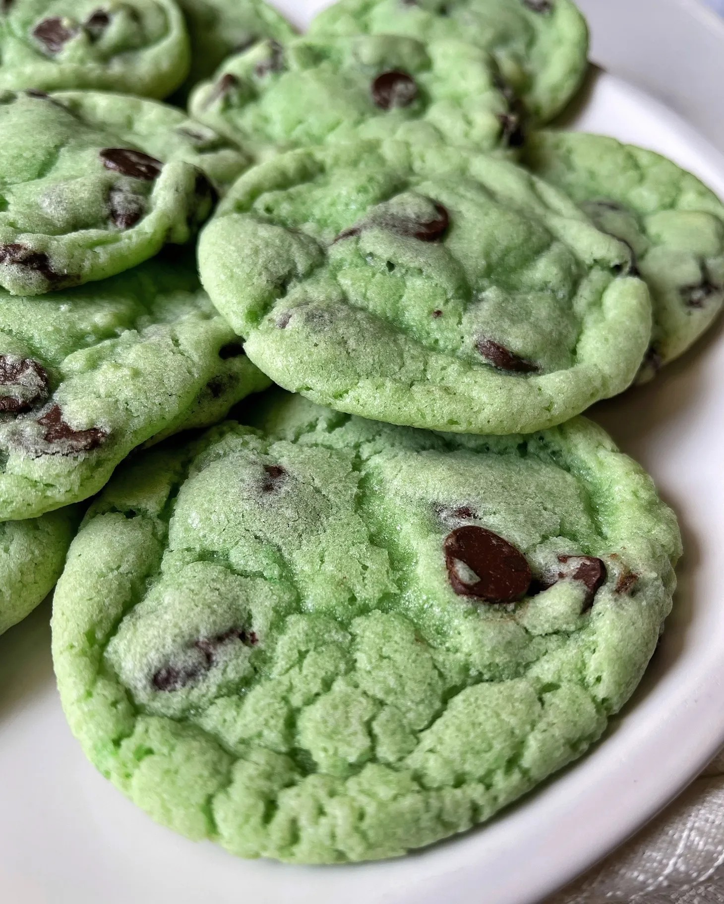 Mint Chocolate Chip Cookies Blank Meme Template