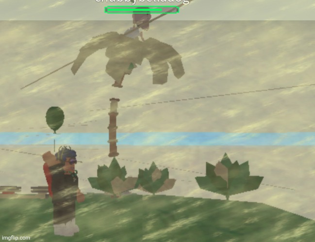 A Roblox Game, with a Sonic map, with Minecraft Physics, and with Dragon Ball armor :) | made w/ Imgflip meme maker