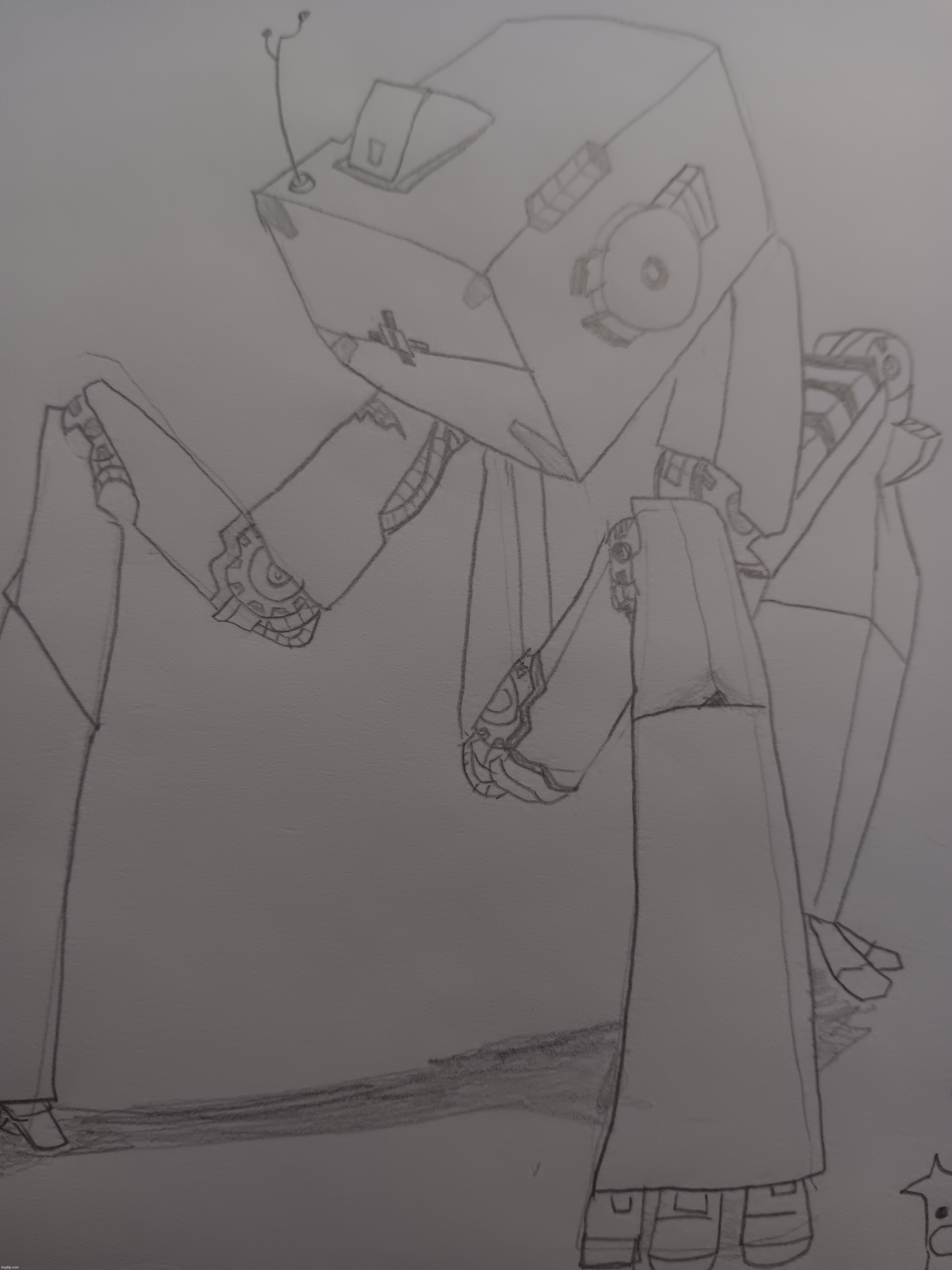 cube strider | made w/ Imgflip meme maker