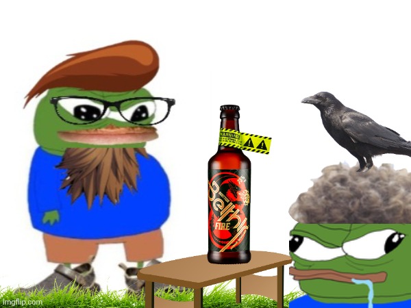 Apu the frog meme | image tagged in beer | made w/ Imgflip meme maker