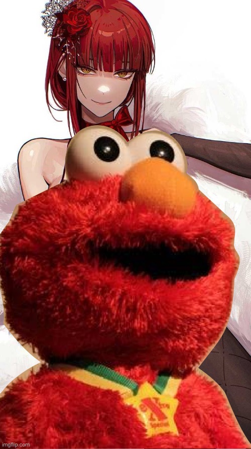 NEW COPYPASTA | image tagged in makima,elmo,copypasta,memes,shitpost | made w/ Imgflip meme maker