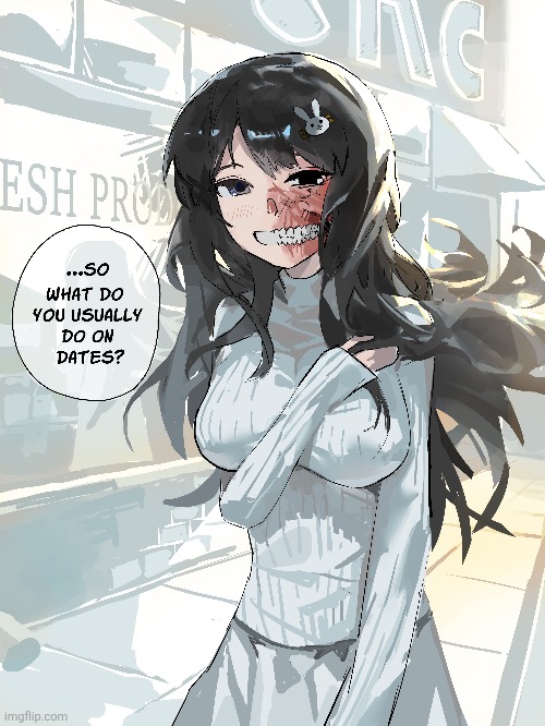What if two-face from batman was a bad bih | made w/ Imgflip meme maker