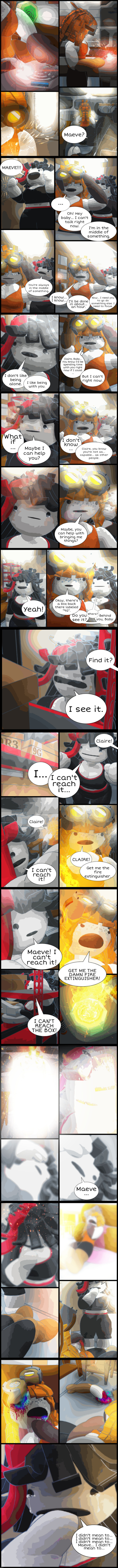 Maeve lore comic part 1 Blank Meme Template