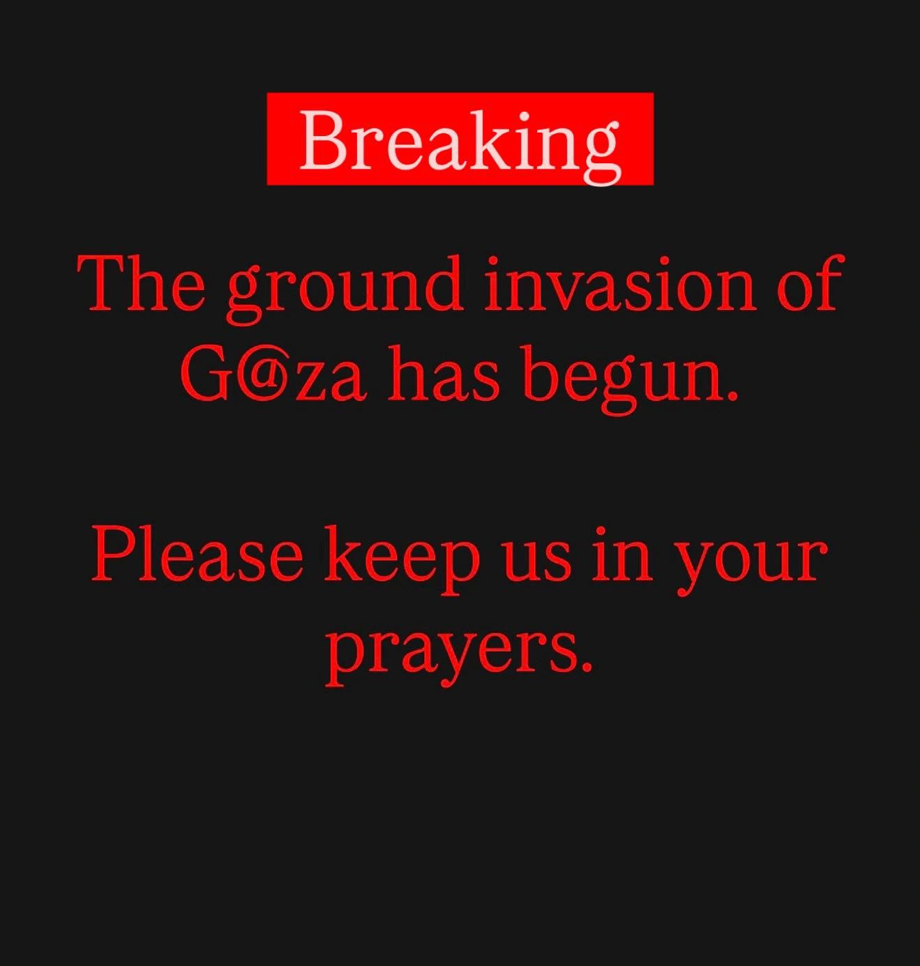 Ground invasion of Gaza Blank Meme Template