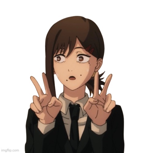 Kobeni Peace sign | image tagged in kobeni peace sign | made w/ Imgflip meme maker