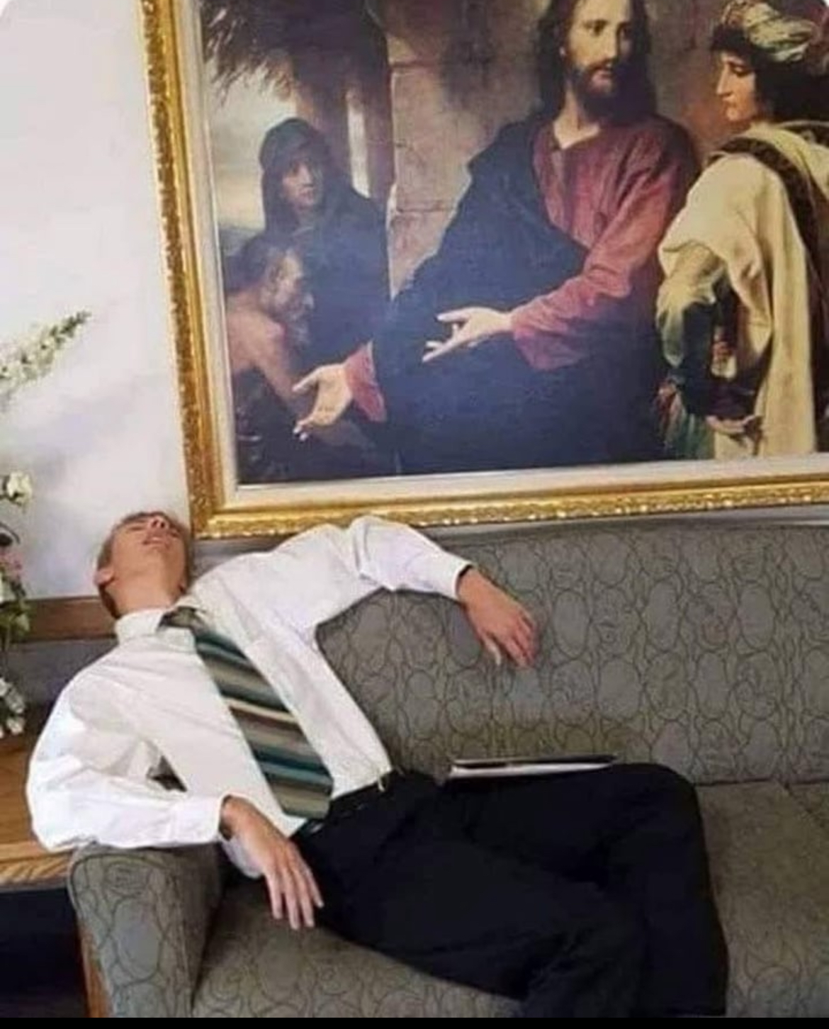 Jesus Blank Meme Template