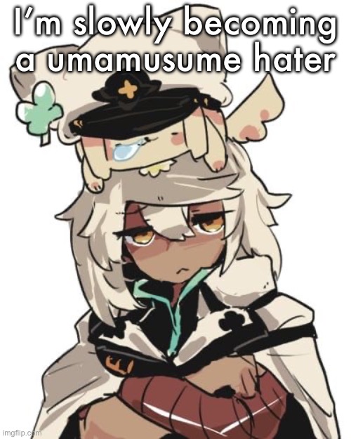 Ramlethal guilty gear | I’m slowly becoming a umamusume hater | image tagged in ramlethal guilty gear | made w/ Imgflip meme maker
