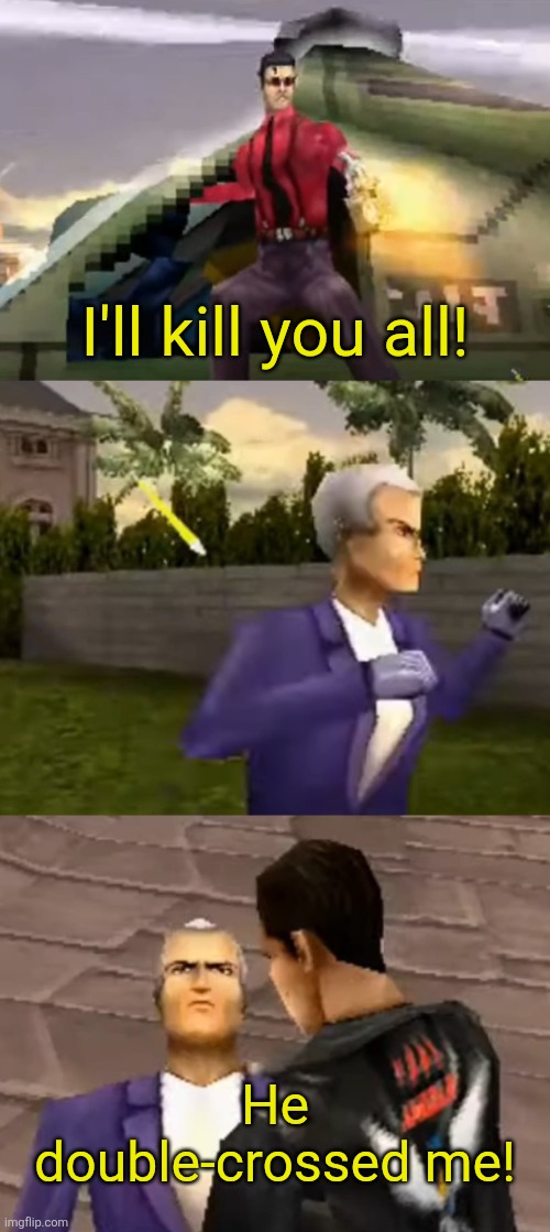 Wild Dog betrays Ricardo Blanco Blank Meme Template