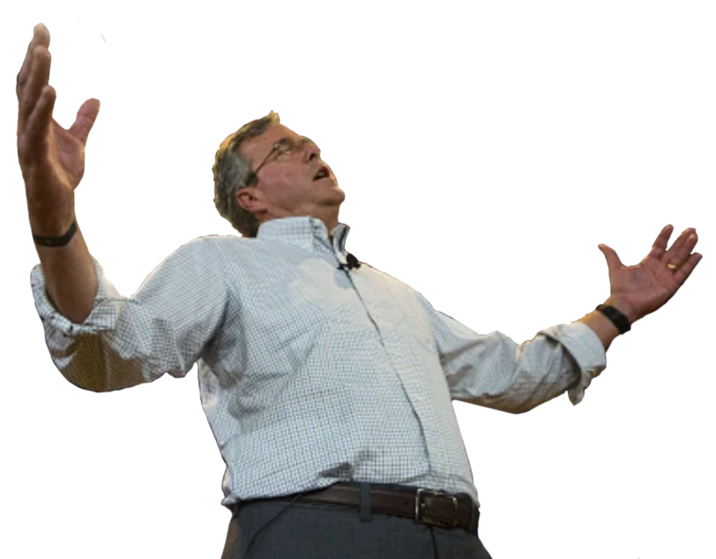 Jeb Victory transparent background Blank Meme Template