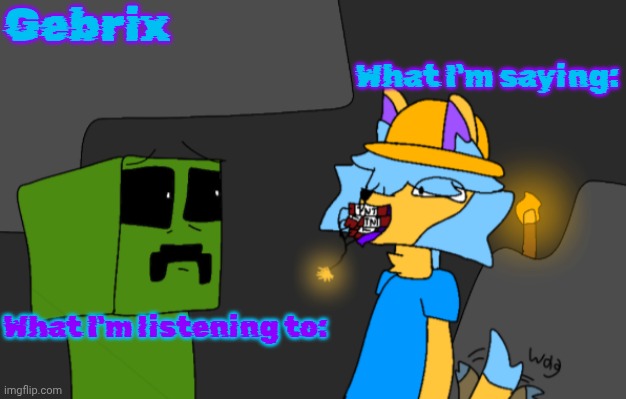High Quality Gebrix announcement Blank Meme Template