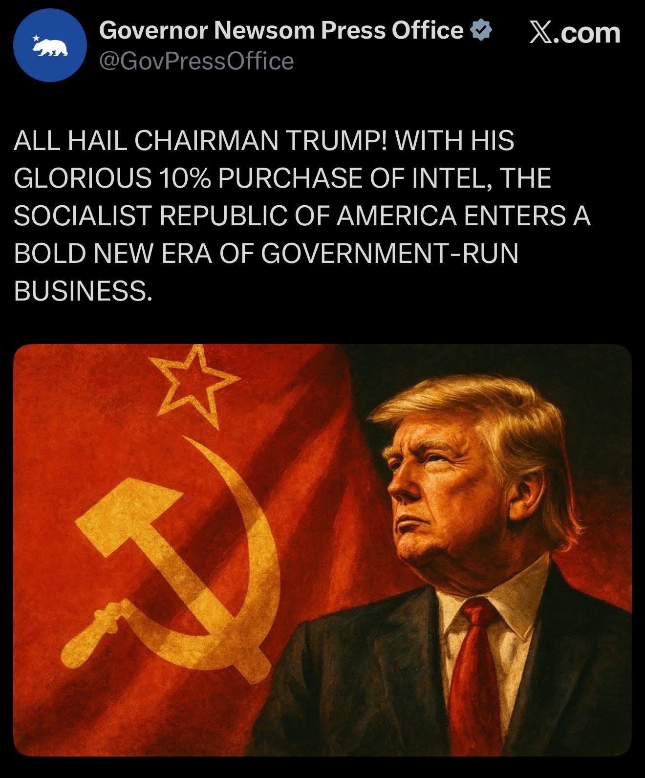 High Quality Comrade Trump Blank Meme Template