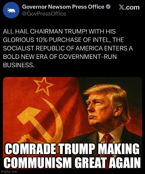 Comrade Trump | COMRADE TRUMP MAKING COMMUNISM GREAT AGAIN | image tagged in comrade trump | made w/ Imgflip meme maker