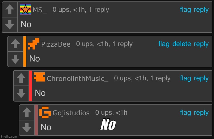 Nononono | No | image tagged in nononono | made w/ Imgflip meme maker